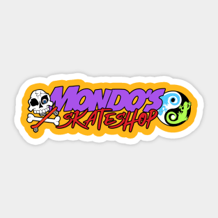 Mondo's Skateshop Sticker